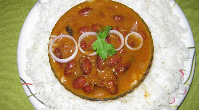 Rajma Masala[Indian Style Kidney Beans Curry]